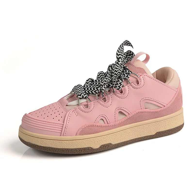 Autumn Men Women Casual Sneakers Luxury Leopard