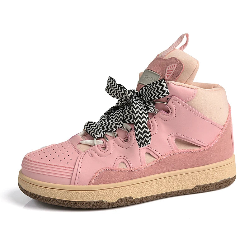 Autumn Men Women Casual Sneakers Luxury Leopard