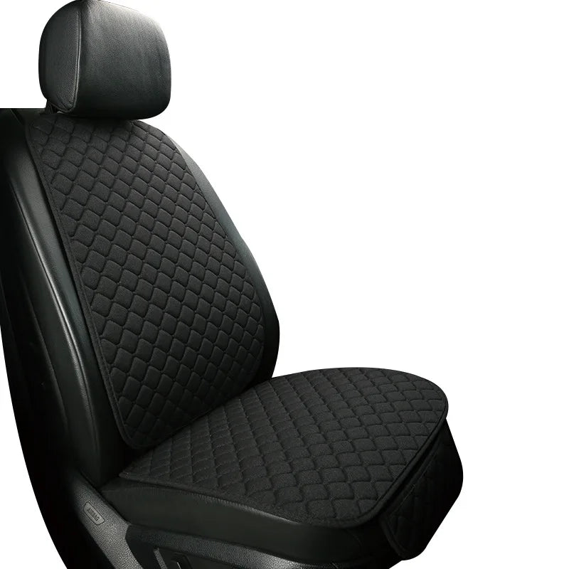 Universal Car Seat Cover Protector Linen Front Rear Back