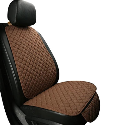 Universal Car Seat Cover Protector Linen Front Rear Back