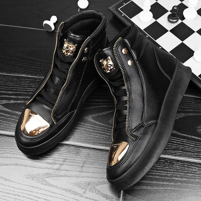 Off-Bound Men Ankle Boots High-cut Sneakers Basketball Shoes