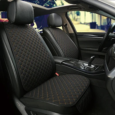 Universal Car Seat Cover Protector Linen Front Rear Back