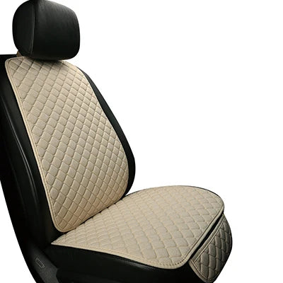 Universal Car Seat Cover Protector Linen Front Rear Back
