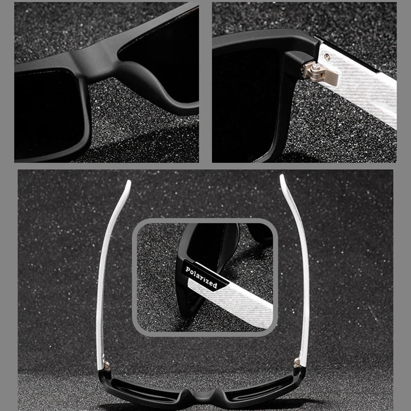 Fashion Black Polarized Sunglasses Men Classic