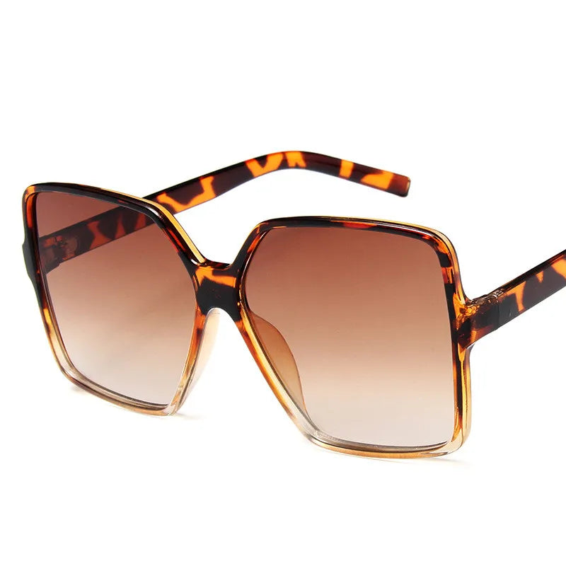 Higody Fashion Women Oversized Sunglasses Gradient