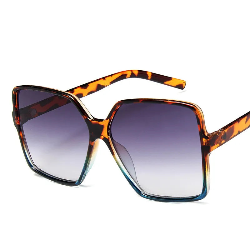 Higody Fashion Women Oversized Sunglasses Gradient