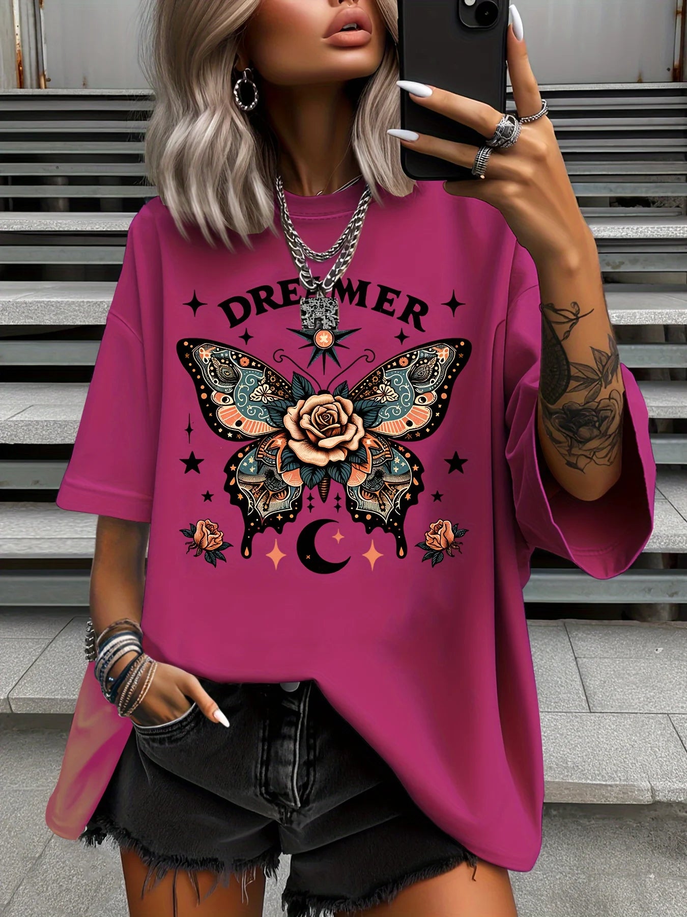 Summer Plus Size Fashion Women's T-Shirt Original Design