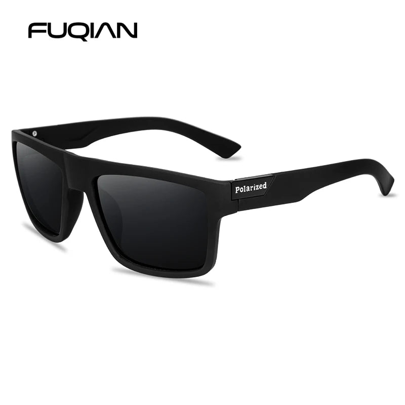 Fashion Black Polarized Sunglasses Men Classic