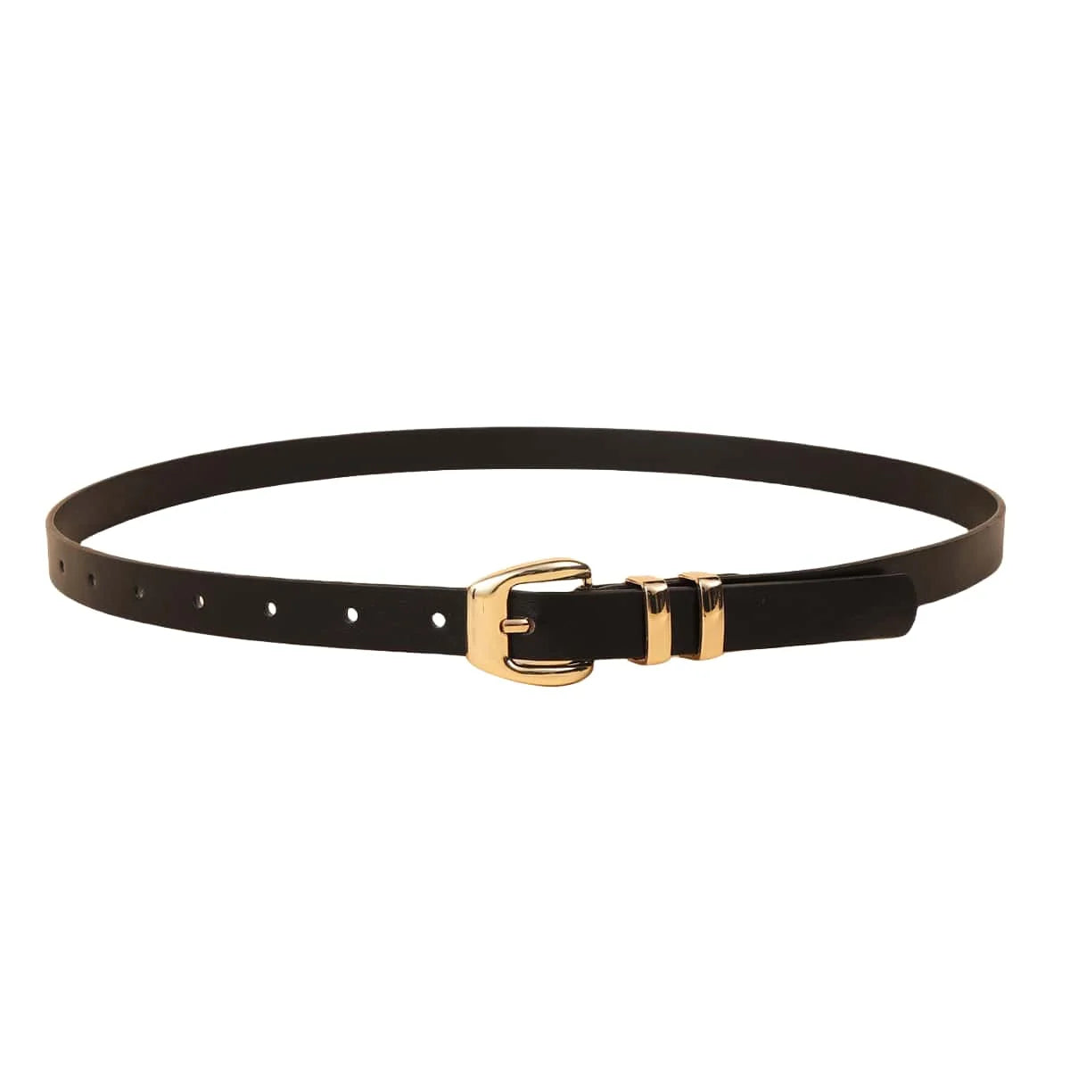 Leopard Print Pu Women's Belt Trendy Casual Versatile