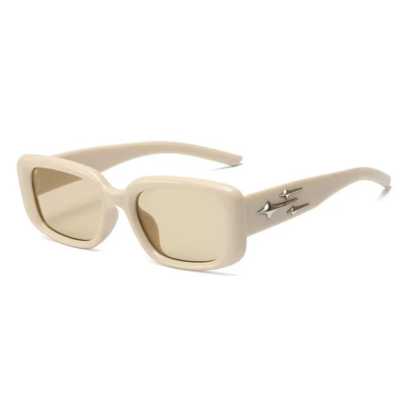 New Retro Y2K Style Small Square Sunglasses Women
