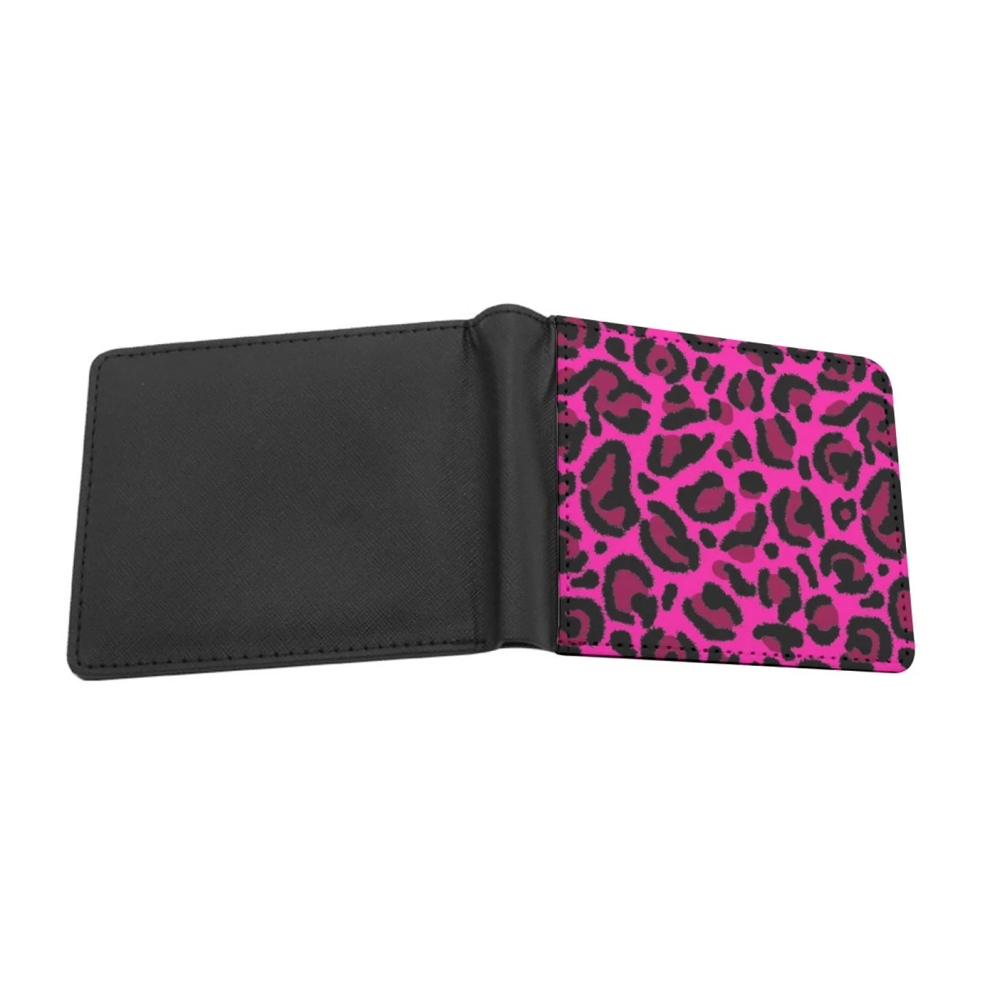 Hot Pink Y2K Aesthetic Leopard Print Personalized Men's