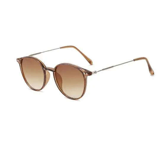 New korean fashion vintage round sunglasses for women