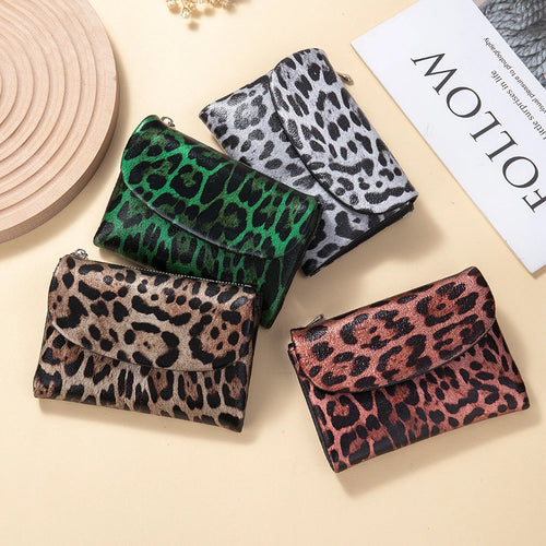 Female Coin Purse Genuine Leather Short Women Wallet