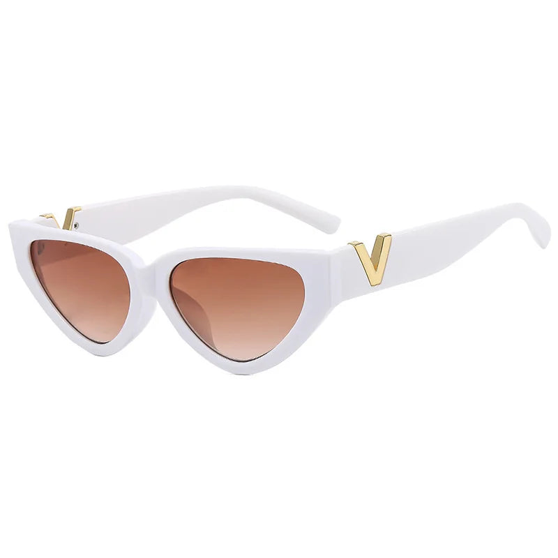Luxury Vintage Cat Eyt Sunglasses Women