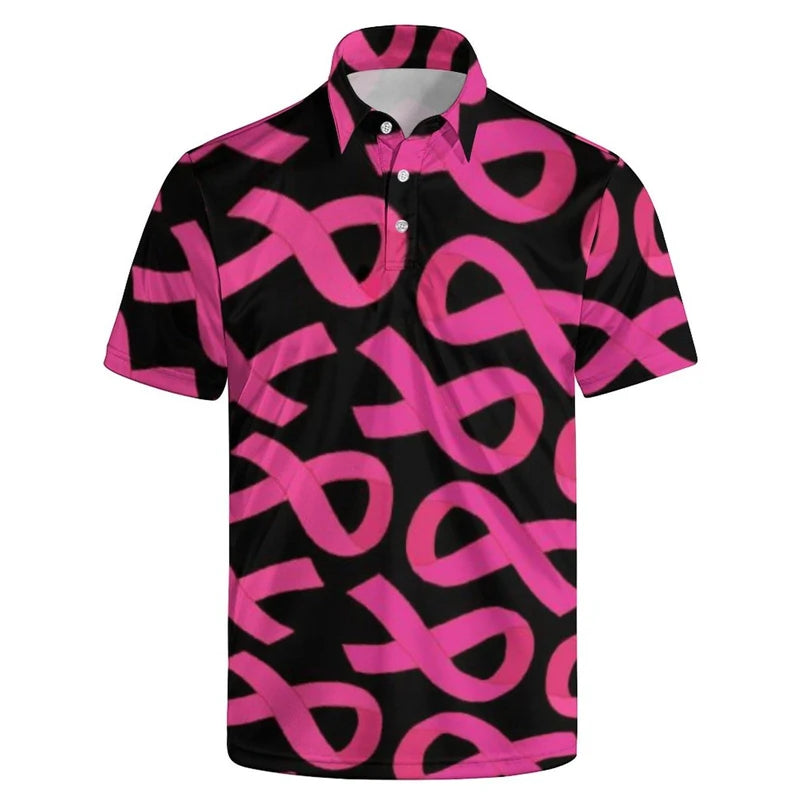 Fashion Leopard Polo Shirt For Men Summer Women