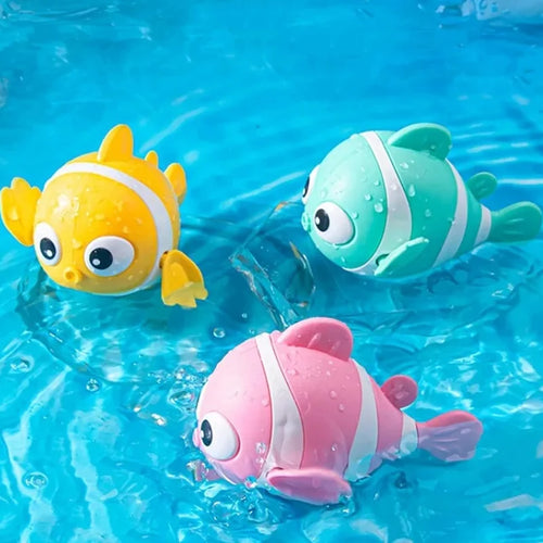 Bath Toys Cute Swimming Clown Fish Bath Toy for Toddlers