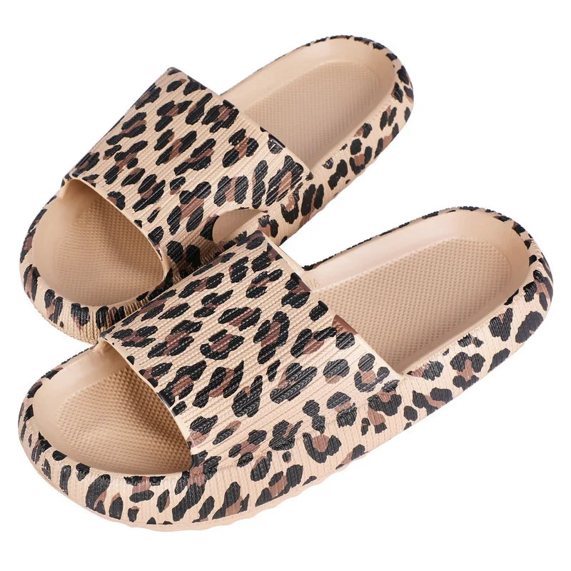 Thick Platform Cloud Slippers Women Men Summer