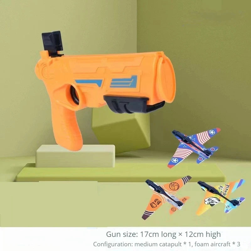 Children's Toy for Boys 3 to 5 Years Ejection Aircraft Shooting Game