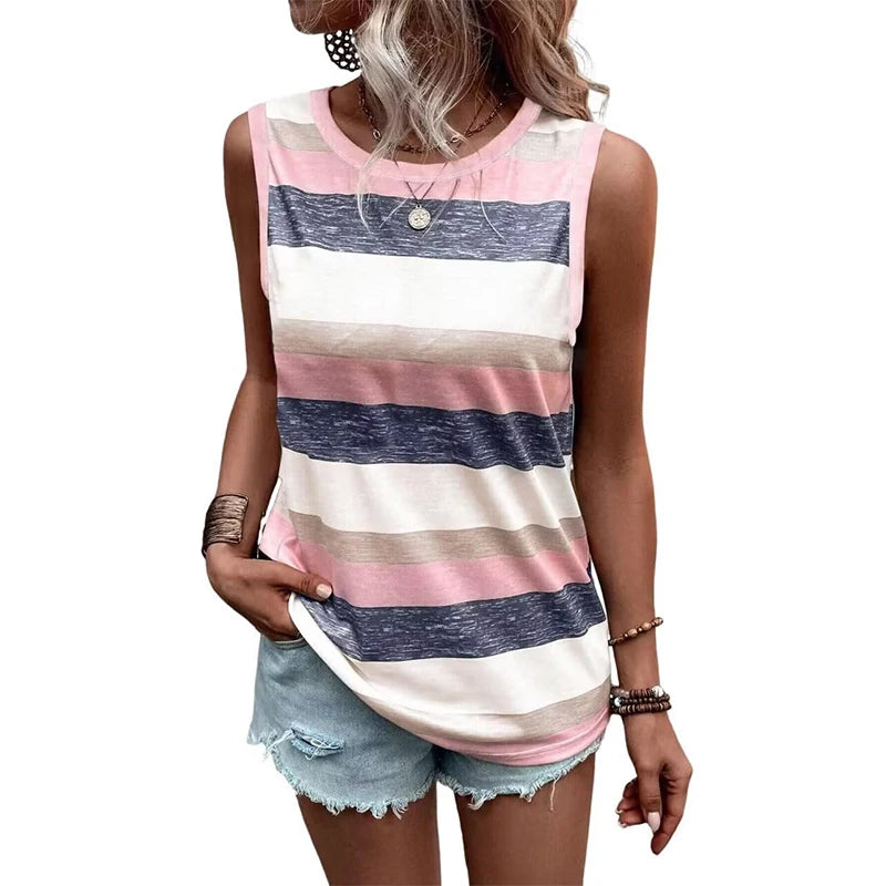 Sexy Leopard Dog Paw 3D Print Tank Tops Women Streetwear