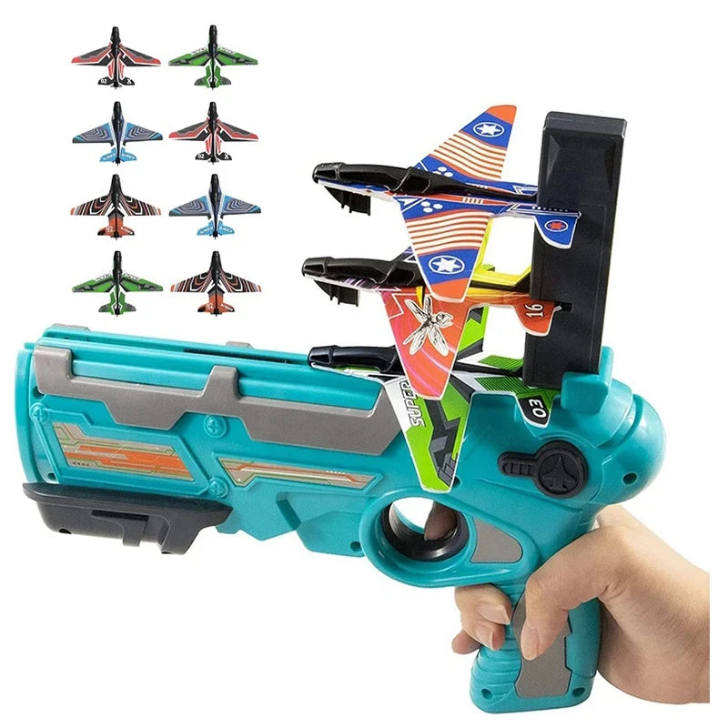 Children's Toy for Boys 3 to 5 Years Ejection Aircraft Shooting Game