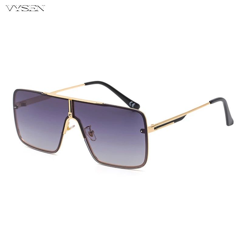 Fashion Oversized Square Sunglasses For Men Big Frame