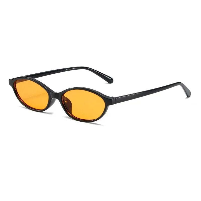 Retro Oval Frame Sunglasses Fashion Personalized Trendy