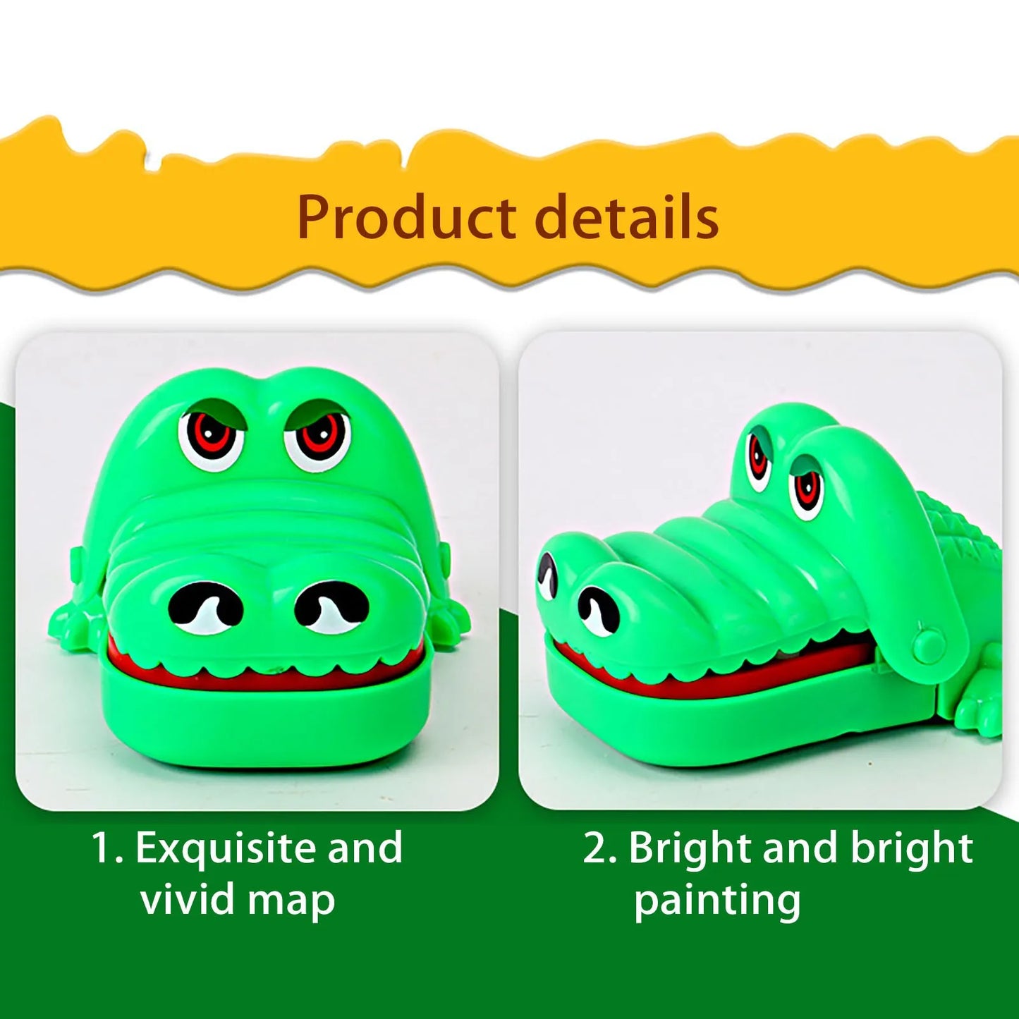Jokes Crocodile Teeth Biting Finger Dentist Classic Family Games