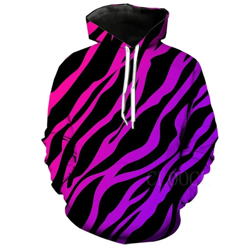 3D printed Harajuku men's sportswear leopard print men's