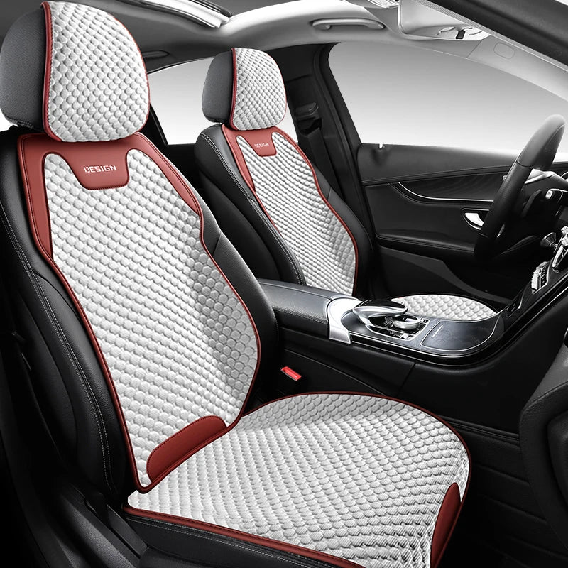 Ice Silk Car Seat Cushion Ventilation Comfortable, Durable