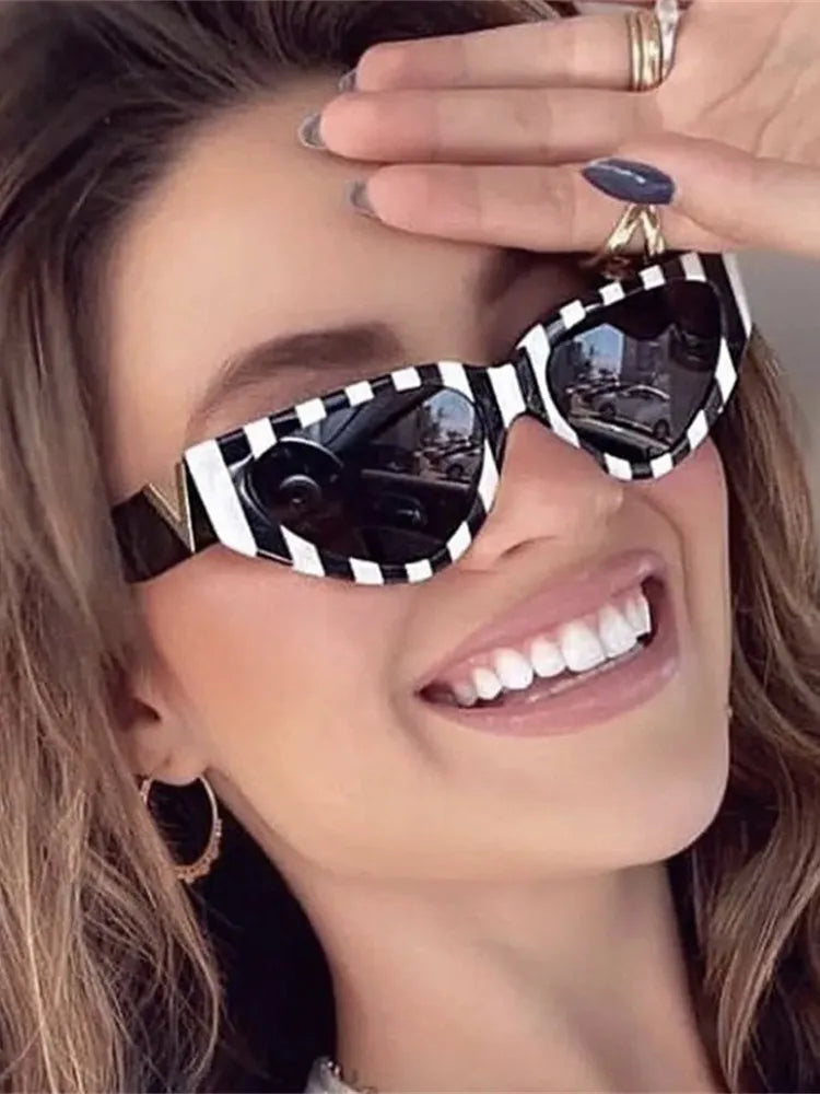 Luxury Vintage Cat Eyt Sunglasses Women