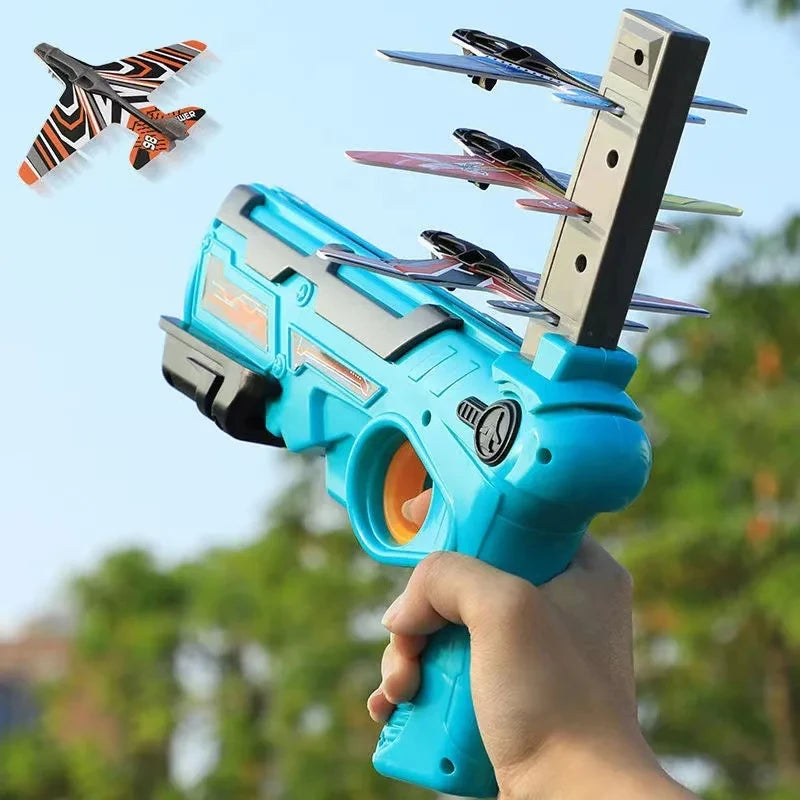 Children's Toy for Boys 3 to 5 Years Ejection Aircraft Shooting Game