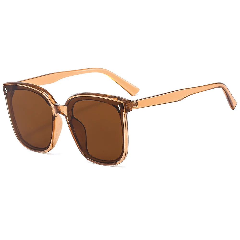 OIMG Vintage Square Sunglasses Women Oversized