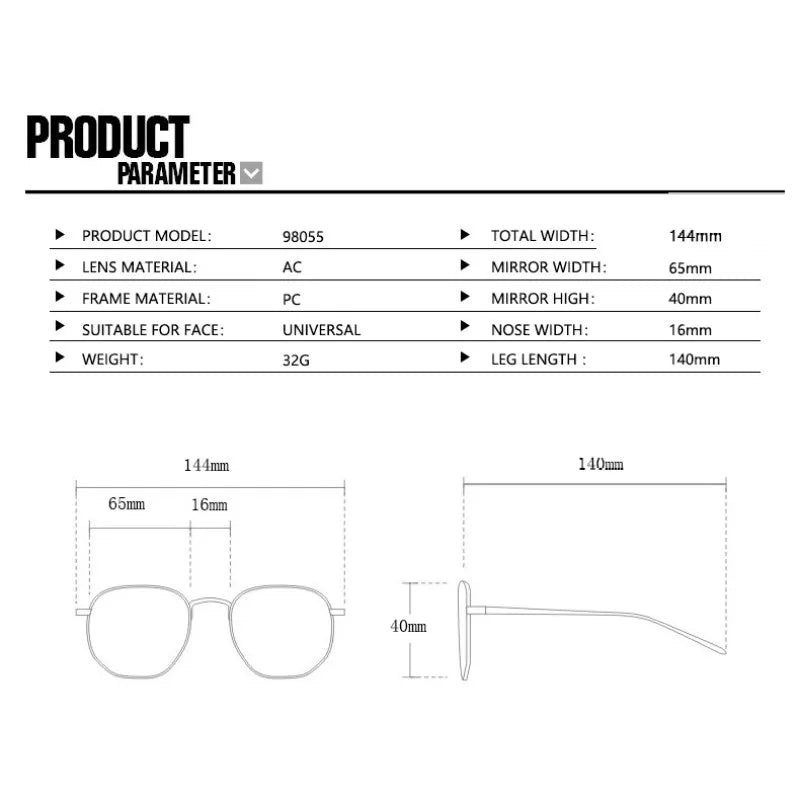 Retro Rectangle Sunglasses Women Brand Designer