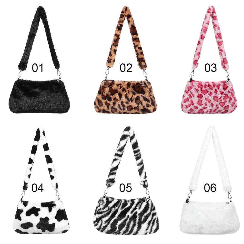 Casual Women's Shoulder Bag Animal Print Leopard