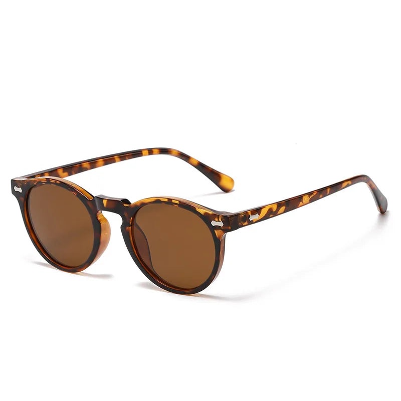 Retro Round Sunglasses Men Women Fashion