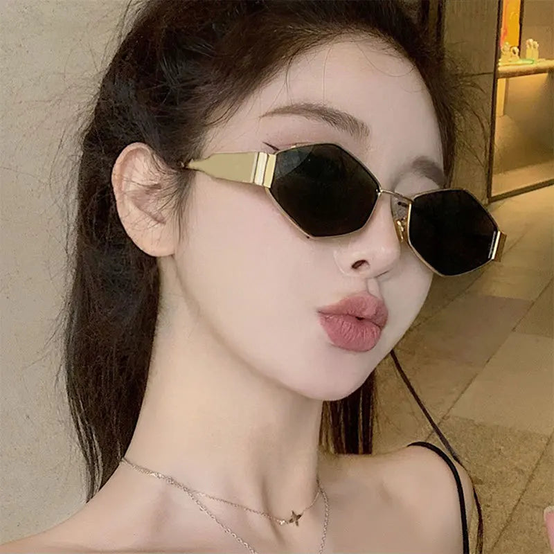 Vintage Special-Shaped Sunglasses Women