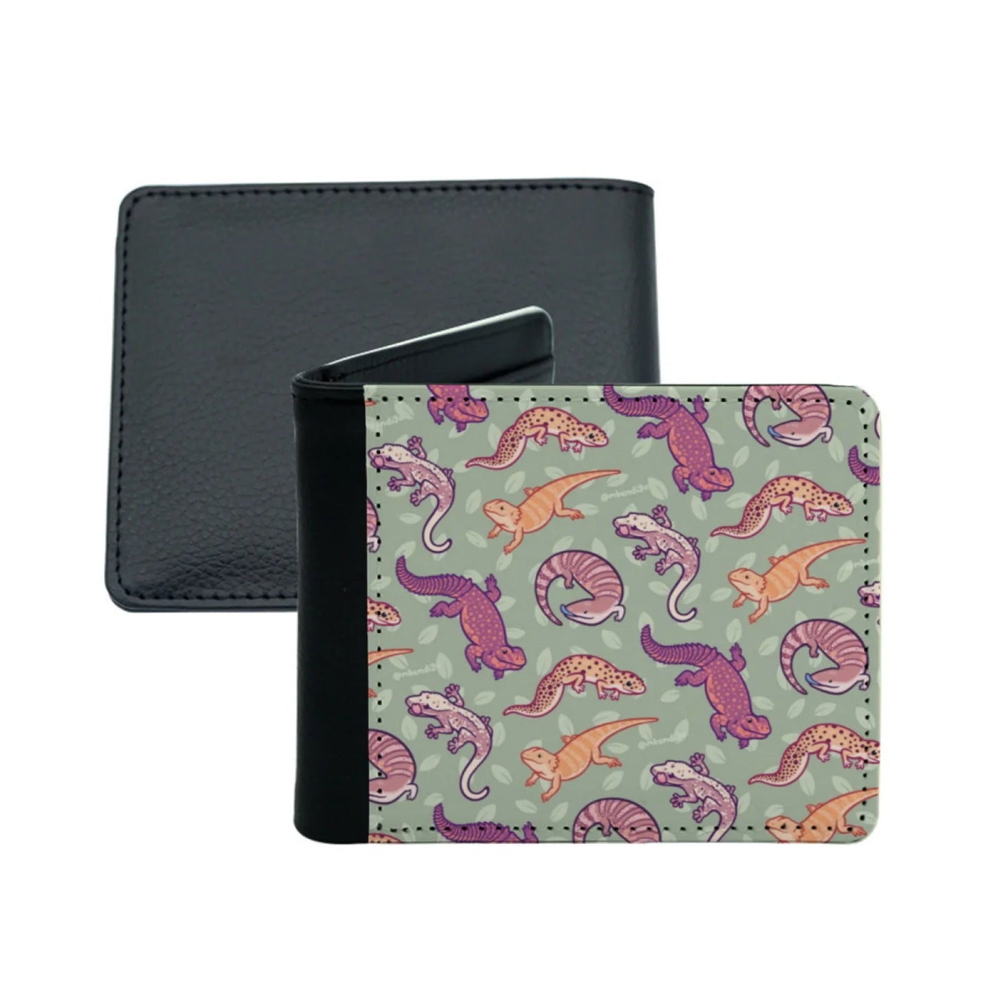 Reptile Rave Personalized Wallet For Men And Women