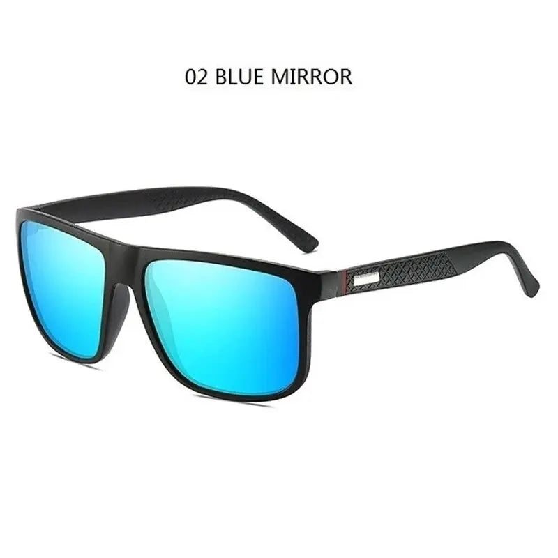 Fashion Vintage Square Polarized Sunglasses Men Women Luxury Brand Designer Men's Sun Glasses Driving Fishing UV400 Eyewear Man