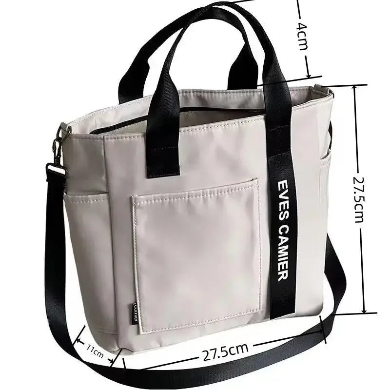 New Casual Tote Large Capacity Shoulder Bag Nylon