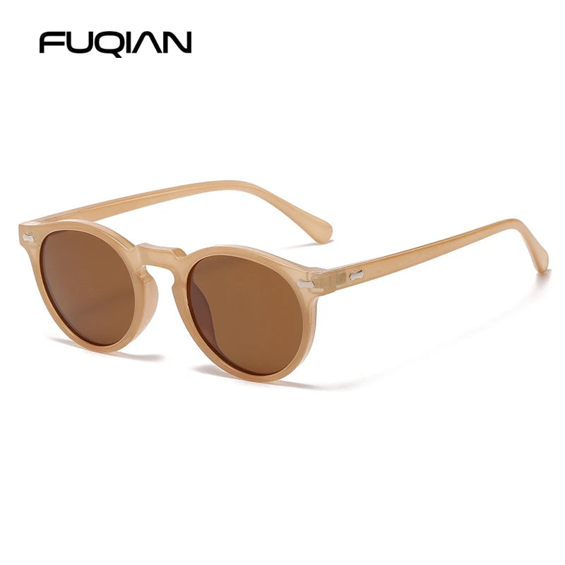 Retro Round Sunglasses Men Women Fashion