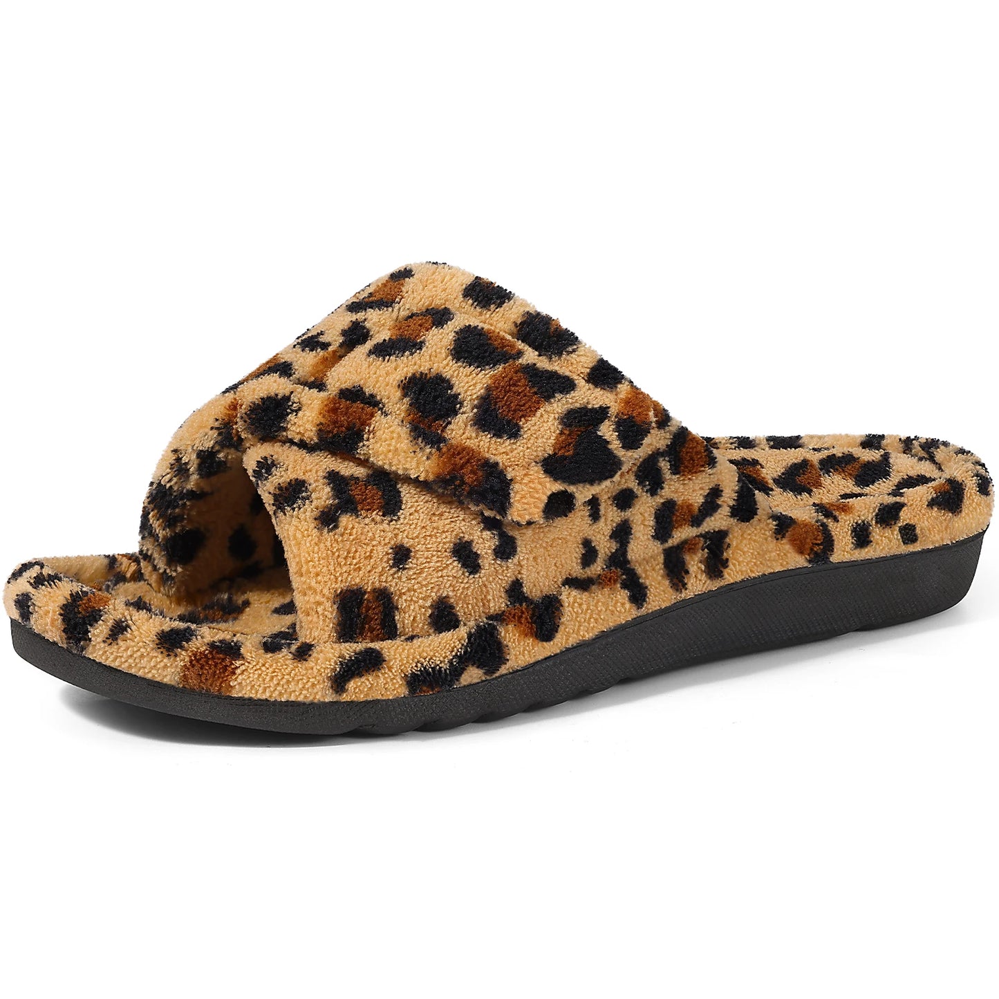 Kidmi Indoor Women Slippers New Leopard print Arch