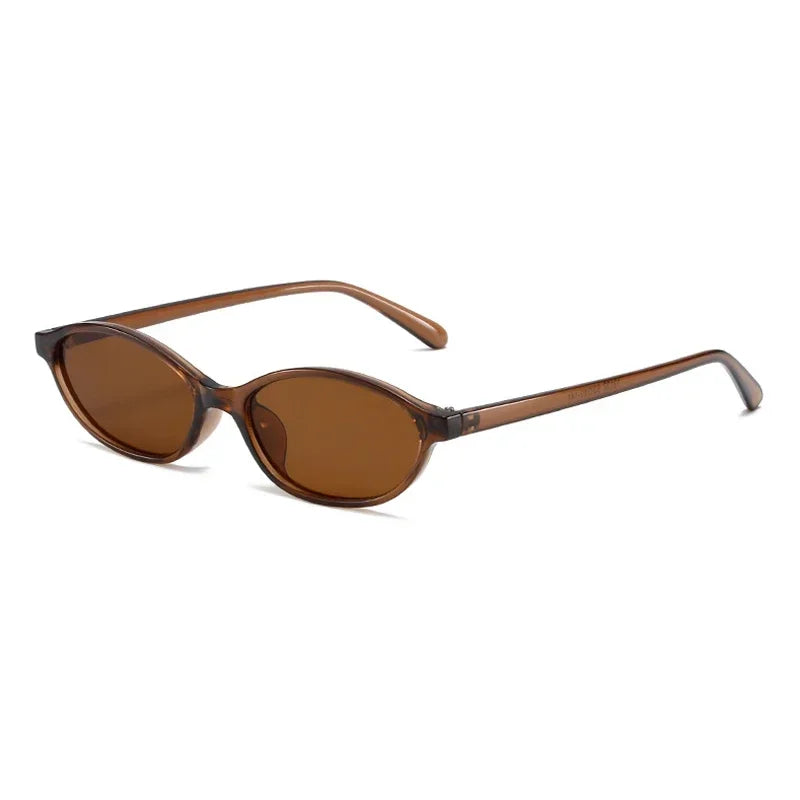 Retro Oval Frame Sunglasses Fashion Personalized Trendy