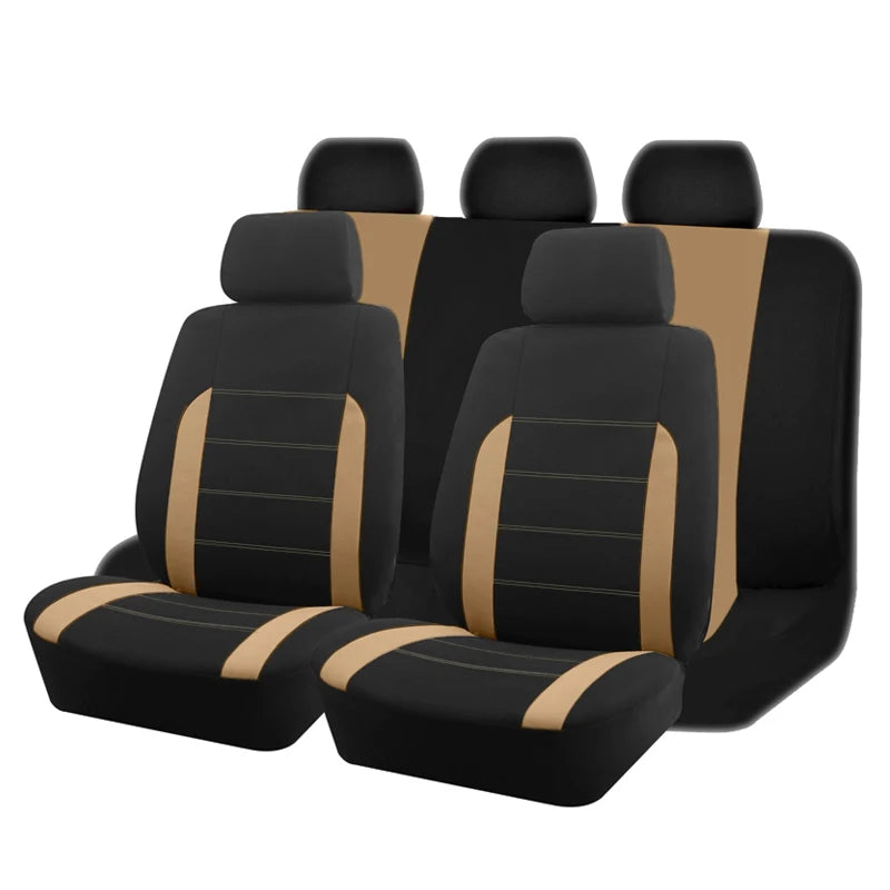 AUTO PLUS Universal Fabric Car Seat Covers Fit For Most Car