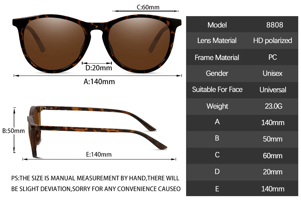 Trendy Polarized Sunglasses For Men Brand Design