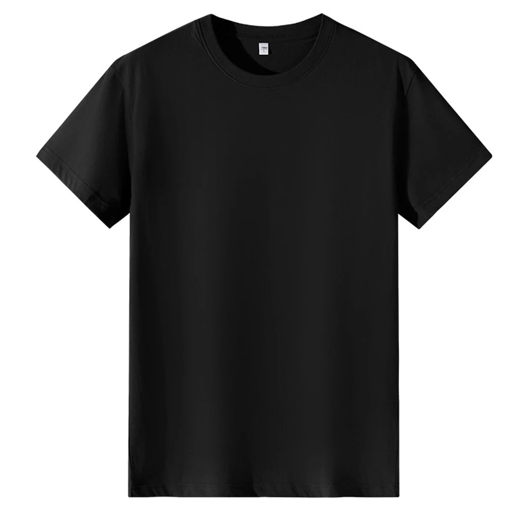 Plus Size 100% Cotton Women Tops 2025 Summer Oversized Casual Short Sleeve T-shirt Tee Large Size Pullover Korean Female Clothi