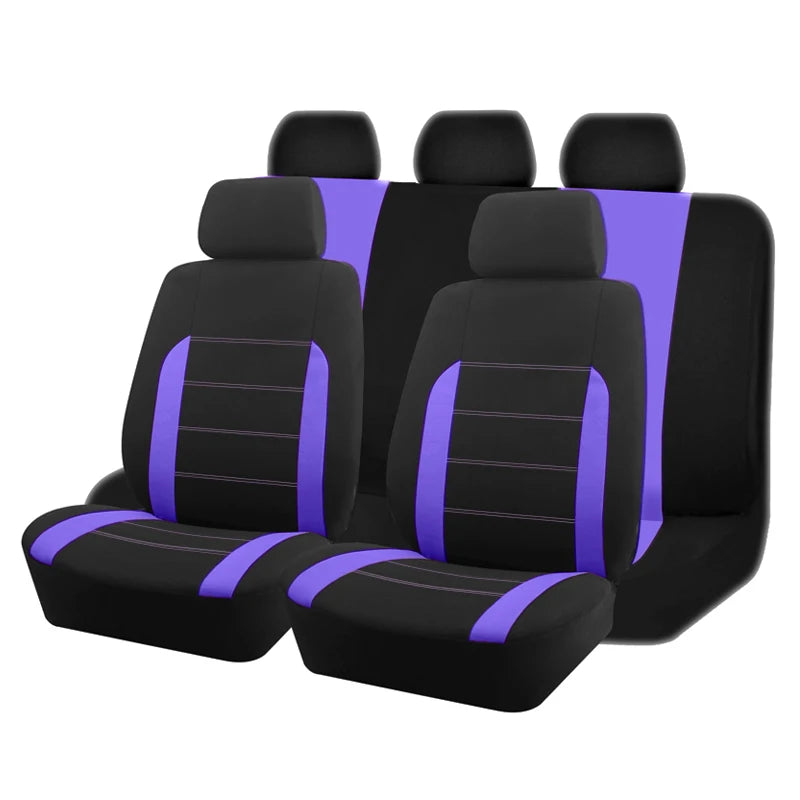 AUTO PLUS Universal Fabric Car Seat Covers Fit For Most Car