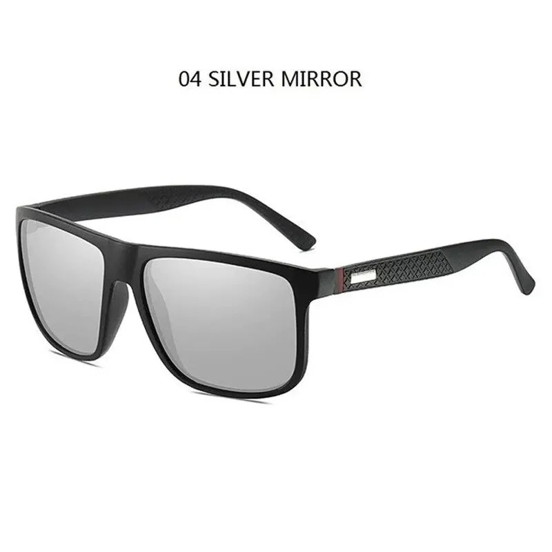 Fashion Vintage Square Polarized Sunglasses Men Women Luxury Brand Designer Men's Sun Glasses Driving Fishing UV400 Eyewear Man