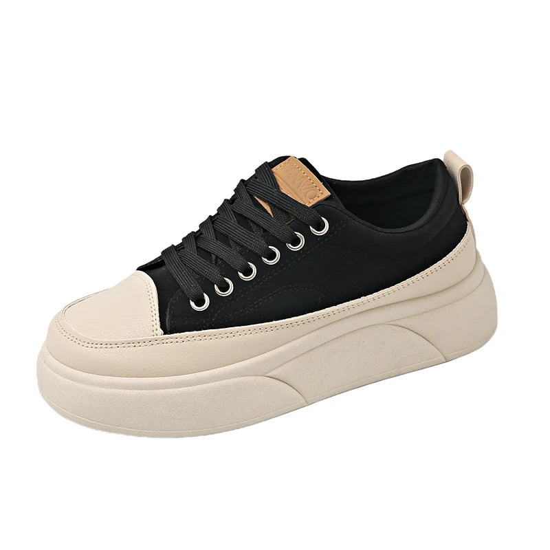 Luxury Leopard Women Skateboard Shoes Platform