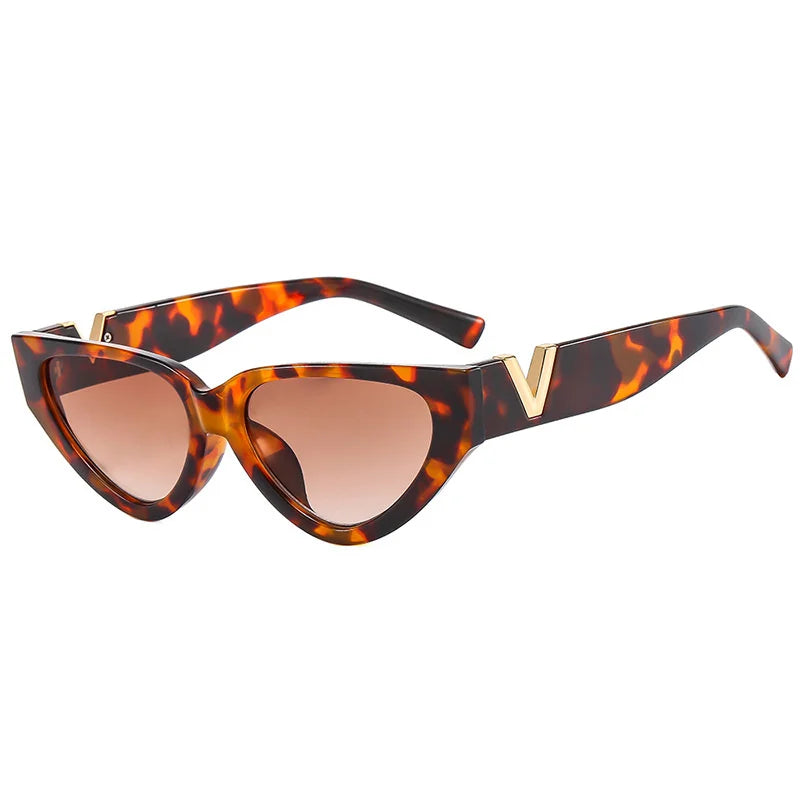Luxury Vintage Cat Eyt Sunglasses Women