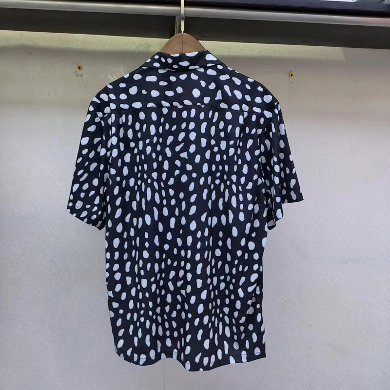Leopard Print Y2k High Quality Hawaii Beach Men